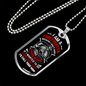 I Don'T Mind Easy Necklace Stainless Steel or 18k Gold Dog Tag 24" Chain-Express Your Love Gifts