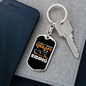 I Don'T Need Theraphy Keychain Stainless Steel or 18k Gold Dog Tag Keyring-Express Your Love Gifts
