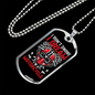 I Don'T Snore Biker Necklace Stainless Steel or 18k Gold Dog Tag 24"-Express Your Love Gifts