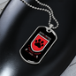 I Found Your Paw Necklace Stainless Steel or 18k Gold Dog Tag 24" Chain-Express Your Love Gifts