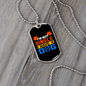 I Have a Dog Necklace Stainless Steel or 18k Gold Dog Tag 24" Chain-Express Your Love Gifts