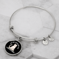 I Have Pictures Cat Bracelet Stainless Steel or 18k Gold Circle Bangle-Express Your Love Gifts