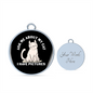 I Have Pictures Cat Bracelet Stainless Steel or 18k Gold Circle Bangle-Express Your Love Gifts