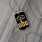 I Have Plans Necklace Stainless Steel or 18k Gold Dog Tag 24" Chain-Express Your Love Gifts