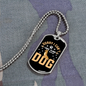 I Have Plans Necklace Stainless Steel or 18k Gold Dog Tag 24" Chain-Express Your Love Gifts