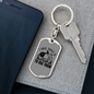I Have Tools Swivel Keychain Woodworker Dog Tag Stainless Steel or 18k Gold-Express Your Love Gifts