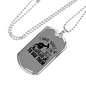 I Have Tools Woodworker Dog Tag Stainless Steel or 18k Gold W 24"-Express Your Love Gifts