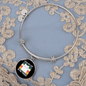I Hug My Cat Bracelet Stainless Steel or 18k Gold Circle Bangle-Express Your Love Gifts