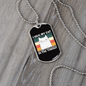 I Hug My Cat Necklace Stainless Steel or 18k Gold Dog Tag 24" Chain-Express Your Love Gifts