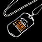 I Hunt & I Drink Necklace Stainless Steel or 18k Gold Dog Tag 24" Chain-Express Your Love Gifts