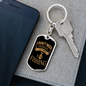I Just Need Fishing Keychain Stainless Steel or 18k Gold Dog Tag Keyring-Express Your Love Gifts