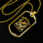 I Know I Ride Like a Girl Horse Necklace Stainless Steel or 18k Gold Dog Tag 24" Chain-Express Your Love Gifts