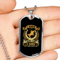 I Know I Ride Like a Girl Horse Necklace Stainless Steel or 18k Gold Dog Tag 24" Chain-Express Your Love Gifts