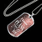 God Knows Your Plans Jeremiah 29:11 Necklace Stainless Steel or 18k Gold Dog Tag 24" Chain-Express Your Love Gifts