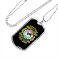 I Learned From Dogs Necklace Stainless Steel or 18k Gold Dog Tag 24" Chain-Express Your Love Gifts