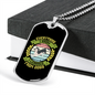 I Learned From Dogs Necklace Stainless Steel or 18k Gold Dog Tag 24" Chain-Express Your Love Gifts