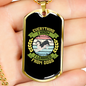 I Learned From Dogs Necklace Stainless Steel or 18k Gold Dog Tag 24" Chain-Express Your Love Gifts