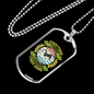 I Learned From Dogs Necklace Stainless Steel or 18k Gold Dog Tag 24" Chain-Express Your Love Gifts