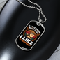 I Like Dogs More Than People Necklace Stainless Steel or 18k Gold Dog Tag 24" Chain-Express Your Love Gifts