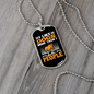 I Like Dogs Necklace Stainless Steel or 18k Gold Dog Tag 24" Chain-Express Your Love Gifts