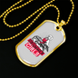 I Like Drummer Girls Necklace Stainless Steel or 18k Gold Dog Tag 24" Chain-Express Your Love Gifts