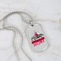 I Like Drummer Girls Necklace Stainless Steel or 18k Gold Dog Tag 24" Chain-Express Your Love Gifts