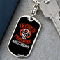 I Liked Firefighter'S Kiss Keychain Stainless Steel or 18k Gold Dog Tag Keyring-Express Your Love Gifts