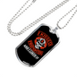 I Liked Firefighter'S Kiss Necklace Stainless Steel or 18k Gold Dog Tag 24" Chain-Express Your Love Gifts