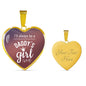 I'Ll Always Be A Daddy'S Girl Necklace Stainless Steel or 18k Gold Heart Pendant 18-22"-Express Your Love Gifts