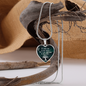 I'Ll Hold You In My Heart Necklace Stainless Steel or 18k Gold Heart 18-22"-Express Your Love Gifts