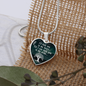 I'Ll Hold You In My Heart Necklace Stainless Steel or 18k Gold Heart 18-22"-Express Your Love Gifts