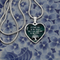 I'Ll Hold You In My Heart Necklace Stainless Steel or 18k Gold Heart 18-22"-Express Your Love Gifts