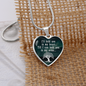 I'Ll Hold You In My Heart Necklace Stainless Steel or 18k Gold Heart 18-22"-Express Your Love Gifts