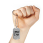I Love Dogs Necklace Stainless Steel or 18k Gold Dog Tag 24" Chain-Express Your Love Gifts