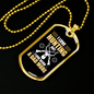 I Love Hunting Necklace Stainless Steel or 18k Gold Dog Tag 24" Chain-Express Your Love Gifts