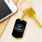 I Love Jesus But Keychain Stainless Steel or 18k Gold Dog Tag Keyring-Express Your Love Gifts