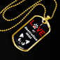 I Love My Australian Mist Cat Necklace Stainless Steel or 18k Gold Dog Tag 24" Chain-Express Your Love Gifts