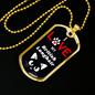 I Love My British Longhair Cat Necklace Stainless Steel or 18k Gold Dog Tag 24" Chain-Express Your Love Gifts
