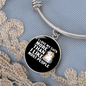I Love My Cats Bracelet Stainless Steel or 18k Gold Circle Bangle-Express Your Love Gifts