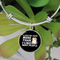 I Love My Cats Bracelet Stainless Steel or 18k Gold Circle Bangle-Express Your Love Gifts