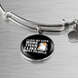 I Love My Cats Bracelet Stainless Steel or 18k Gold Circle Bangle-Express Your Love Gifts