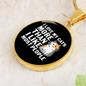 I Love My Cats Circle Necklace Stainless Steel or 18k Gold 18-22"-Express Your Love Gifts