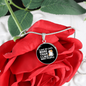 I Love My Cats Circle Necklace Stainless Steel or 18k Gold 18-22"-Express Your Love Gifts