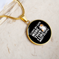 I Love My Cats Circle Necklace Stainless Steel or 18k Gold 18-22"-Express Your Love Gifts