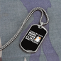 I Love My Cats Necklace Stainless Steel or 18k Gold Dog Tag 24" Chain-Express Your Love Gifts