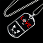 I Love My Himalayan Cat Necklace Stainless Steel or 18k Gold Dog Tag 24" Chain-Express Your Love Gifts