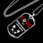 I Love My Himalayan-Persian Cat Necklace Stainless Steel or 18k Gold Dog Tag 24" Chain-Express Your Love Gifts