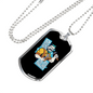 I'm A Carpenter Woodworker Dog Tag Stainless Steel or 18k Gold W 24"-Express Your Love Gifts