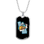 I'm A Carpenter Woodworker Dog Tag Stainless Steel or 18k Gold W 24"-Express Your Love Gifts