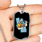 I'm A Carpenter Woodworker Dog Tag Stainless Steel or 18k Gold W 24"-Express Your Love Gifts